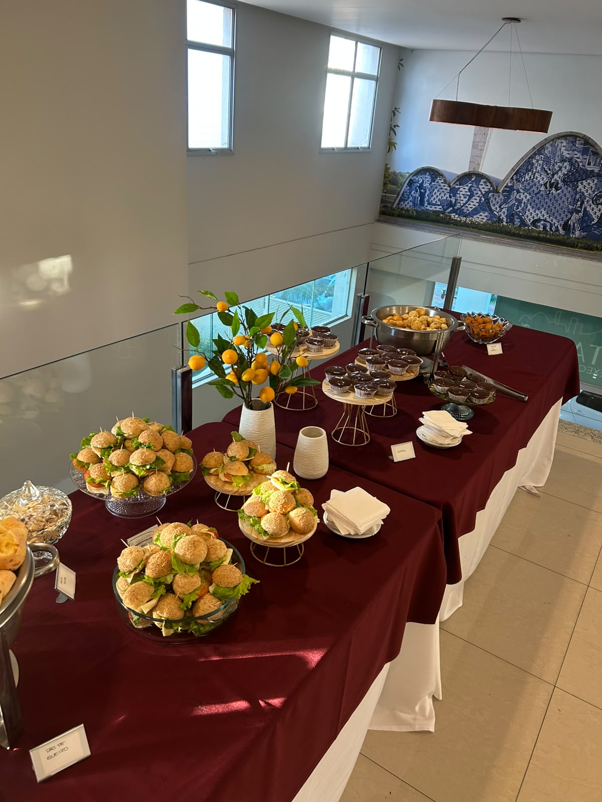 Coffee break em sala de eventos